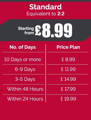 Price Plan